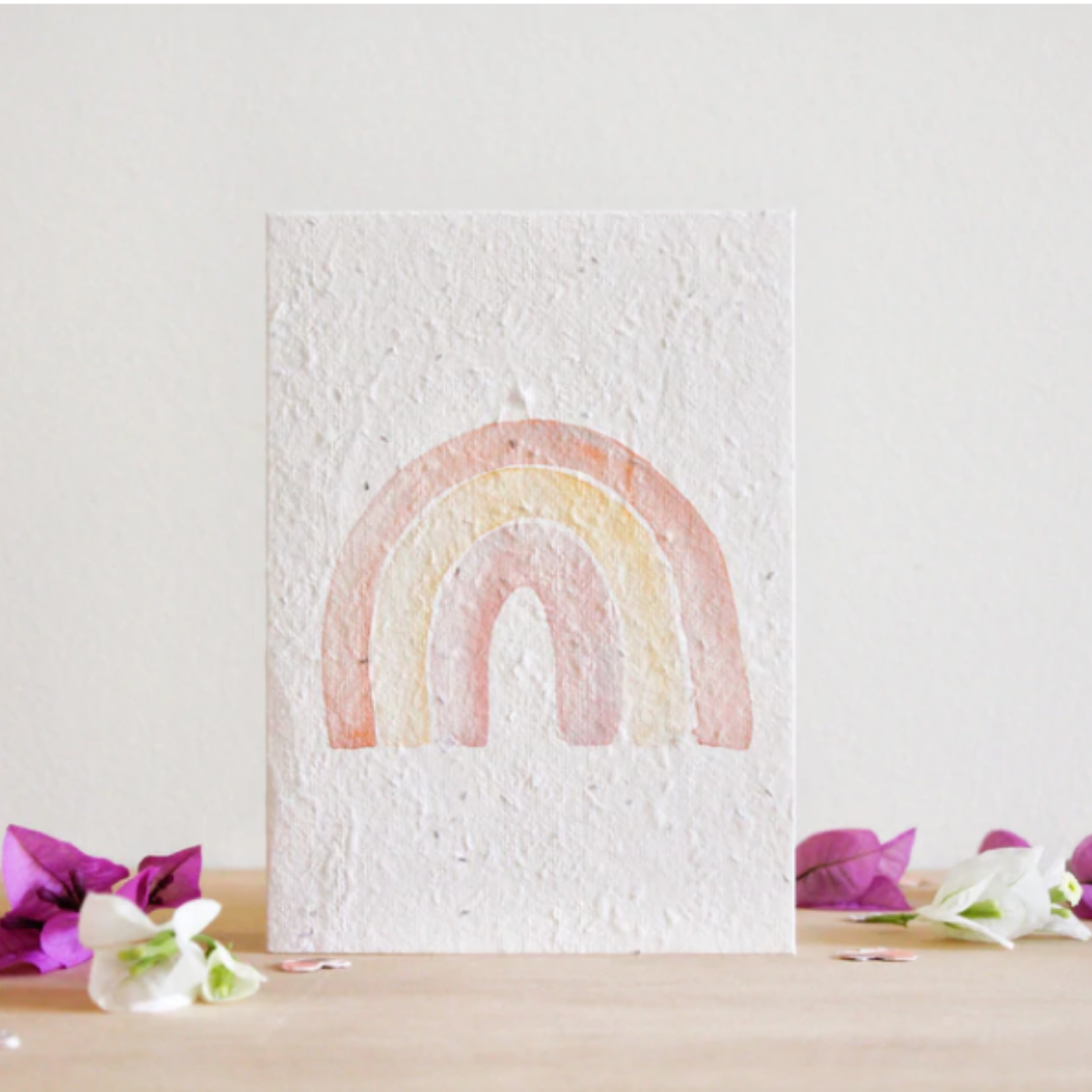 PLANTABLE CARD | Rainbow Blooming
