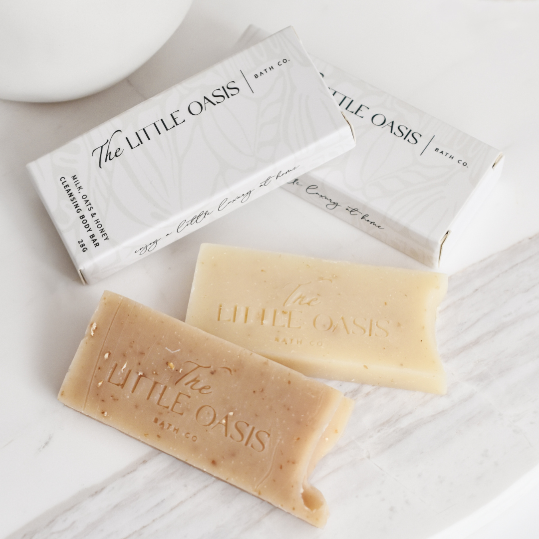 Avocado Oil Milk, Oats & Honey Handmade Soap: Nourishing & Hydrating Luxury