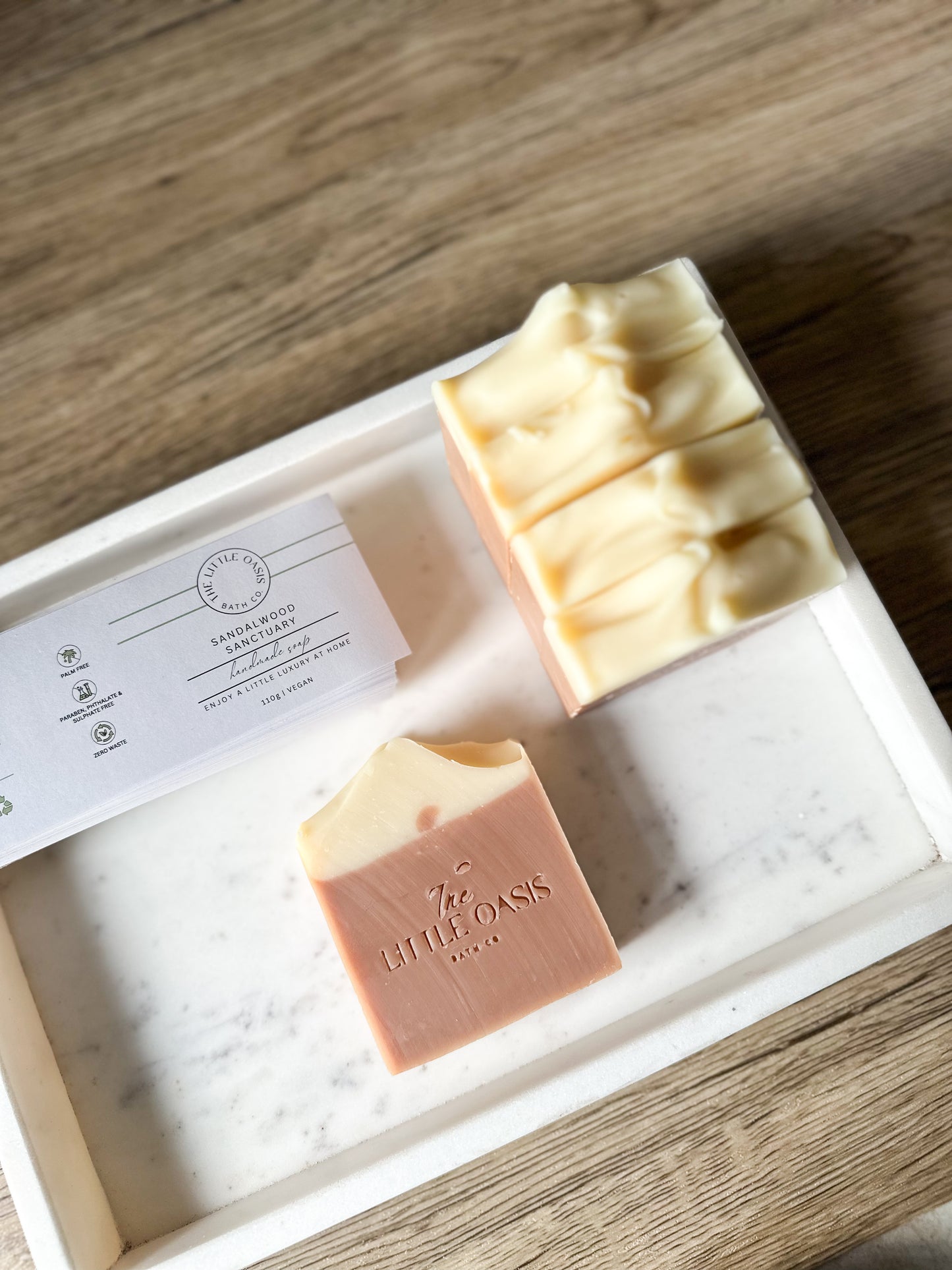 Sandalwood Sanctuary Handmade Soap