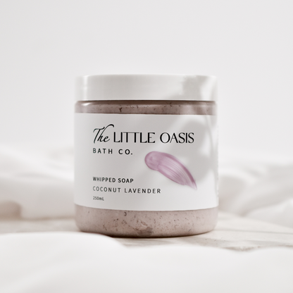 Coconut Lavender Whipped Soap