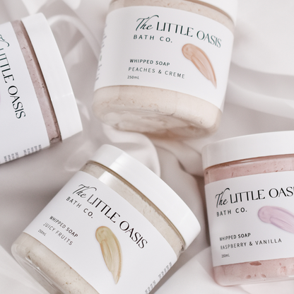 Coconut Lavender Whipped Soap