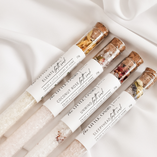 Magnesium Bath Soak Test Tubes