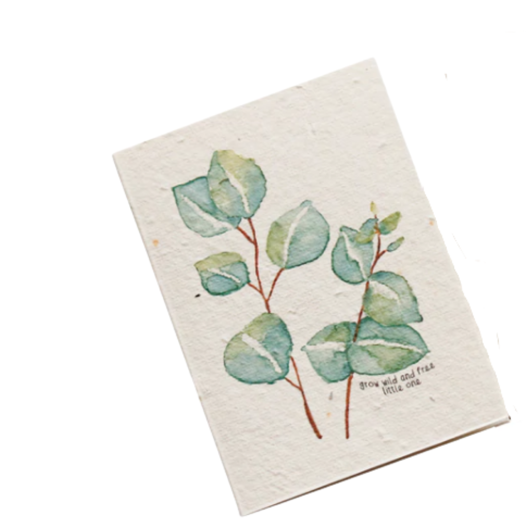 PLANTABLE CARD | Grow Wild and Free