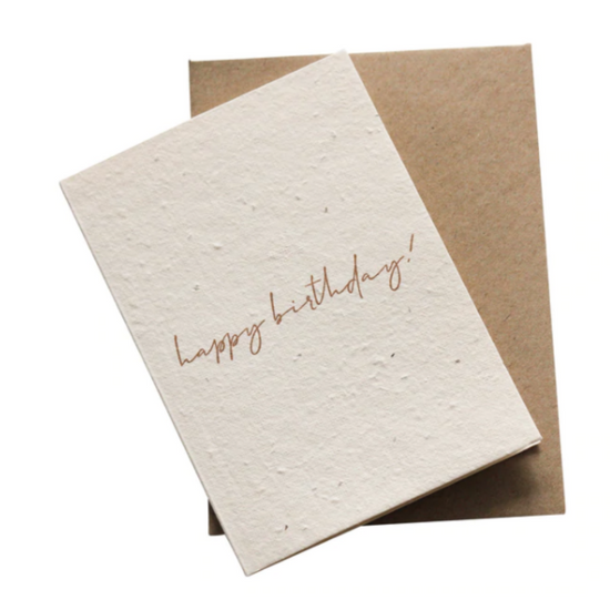 PLANTABLE CARD | Happy Birthday