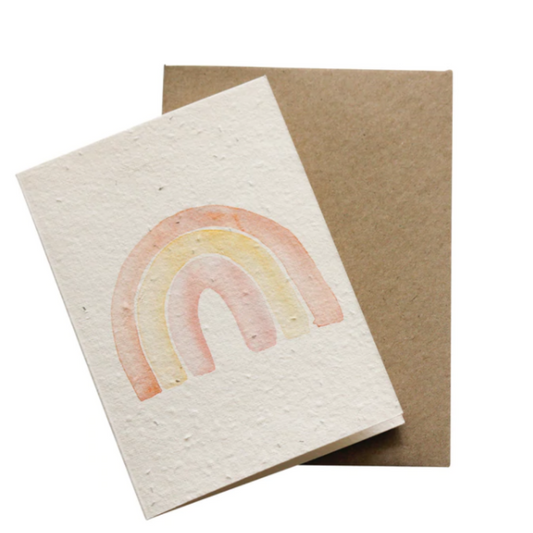 PLANTABLE CARD | Rainbow Blooming