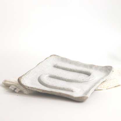 Ceramic Soap Dish - Square
