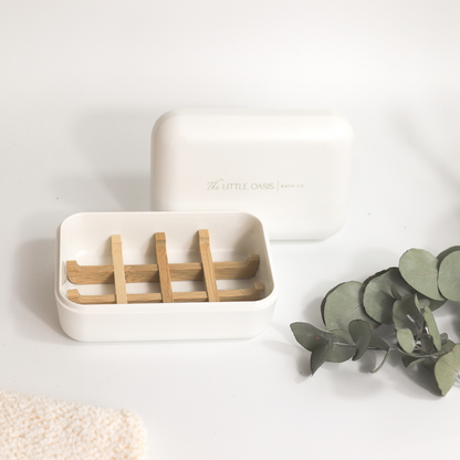 Cornstarch & Bamboo Zero Waste Soap Dish