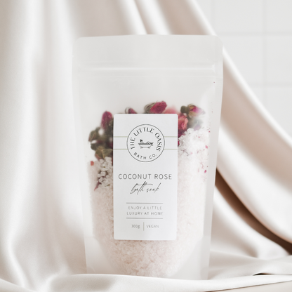 Magnesium Bath Soak - Coconut Rose