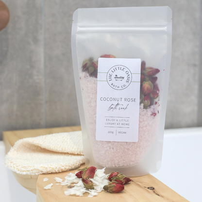 Magnesium Bath Soak - Coconut Rose