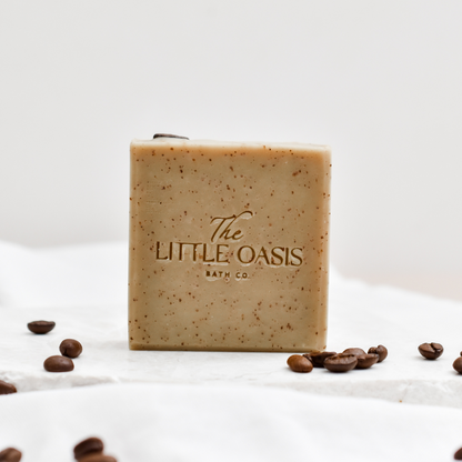 Coffee & Cocoa Scrub Natural Handmade Soap